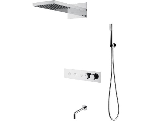 Душевая система Boheme Fusion 131-2-CR с термостатом Хром