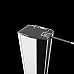 Душевой уголок Radaway Almatea KDJ 80x80 L 32112-01-01NL профиль Хром стекло прозрачное