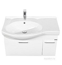 Тумба под раковину Инди 80 белый Aquaton 1A188401ND010