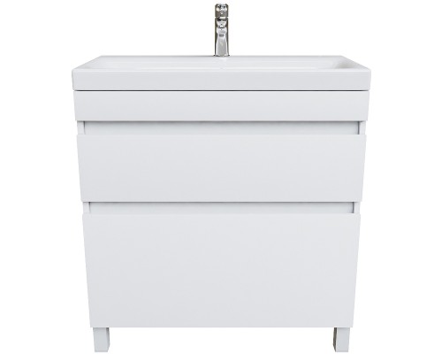 Тумба с раковиной Iddis Zodiac 80 ZOD8CBFi95K Белая
