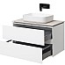 Тумба под раковину Allen Brau Infinity 85 1.21001.WM подвесная Белая матовая