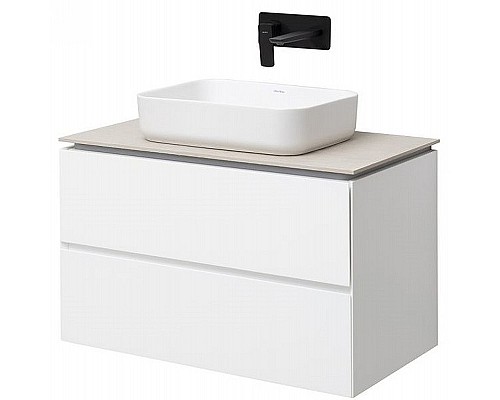 Тумба под раковину Allen Brau Infinity 85 1.21001.WM подвесная Белая матовая