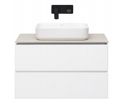Тумба под раковину Allen Brau Infinity 85 1.21001.WM подвесная Белая матовая