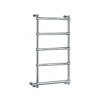 Полотенцесушитель электрический, хром, Margaroli Sole 5424705CRNB