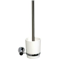 Ершик для унитаза WasserKRAFT K-28227 Хром Белый