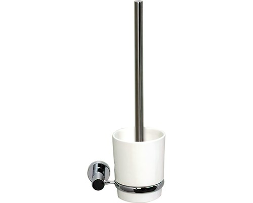 Ершик для унитаза WasserKRAFT K-28227 Хром Белый