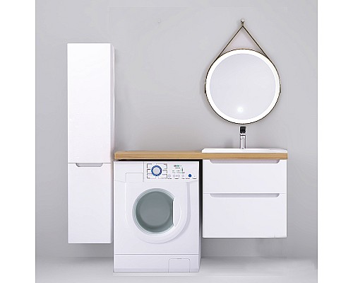 Столешница под раковину Jorno Wood 122 Wood.06.122/LW Светлое дерево