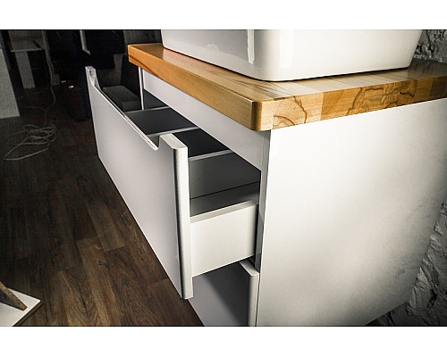 Столешница под раковину Jorno Wood 122 Wood.06.122/LW Светлое дерево