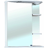 Зеркальный шкаф Bellezza Магнолия 60 L 4612709002016 с подсветкой Белый