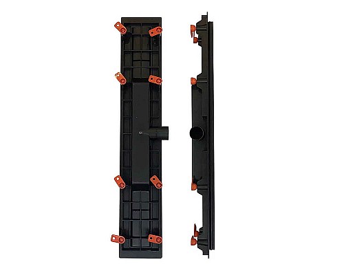 Душевой лоток Veconi Harmony Black 950 V950HB с Черной матовой решеткой