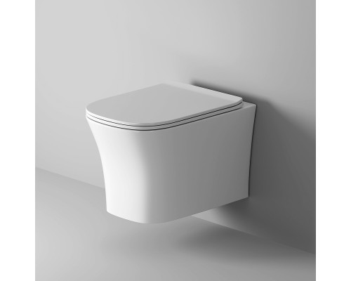 Унитаз Grossman Style GR-4474S подвесной Белый глянец с сиденьем Микролифт