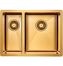 Кухонная мойка Paulmark Annex 59 PM545944-BGR Брашированное золото