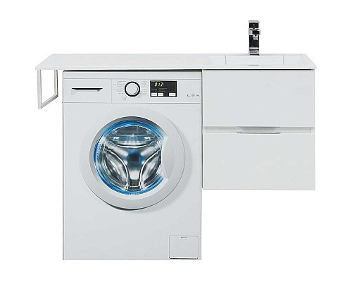 Тумба под раковину Aquanet Алвита 120 R 243660 подвесная Белая