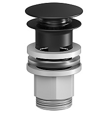 Донный клапан AM.PM F0700P22 Click-Clack Черный матовый