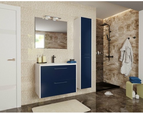 Тумба с раковиной Эстет Vegas 100 ФР-00003486 подвесная Белая