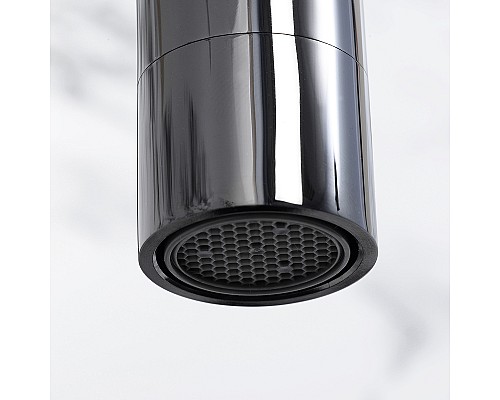 Смеситель для кухни WasserKRAFT Glan 6607 Черный глянцевый