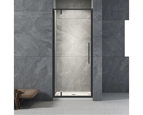 Душевая дверь Veconi Vianno VN-33B 70 VN33B-70-01-C7 Черный матовый