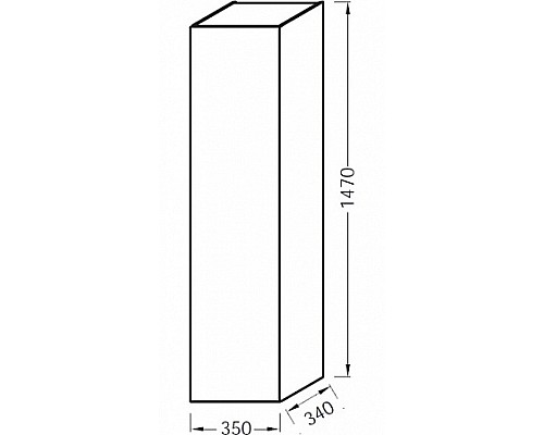 Пенал Jacob Delafon EB873RUE5