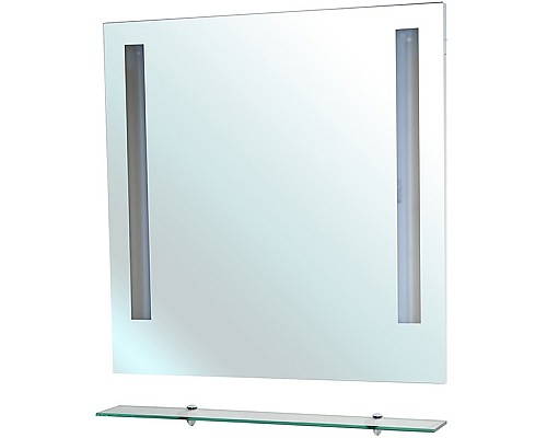 Зеркало Bellezza Ника 90 с подсветкой с полкой