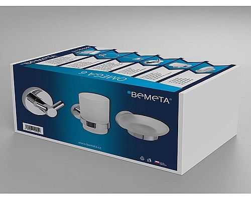 Набор аксессуаров для ванной Bemeta Omega 6 204601 Хром