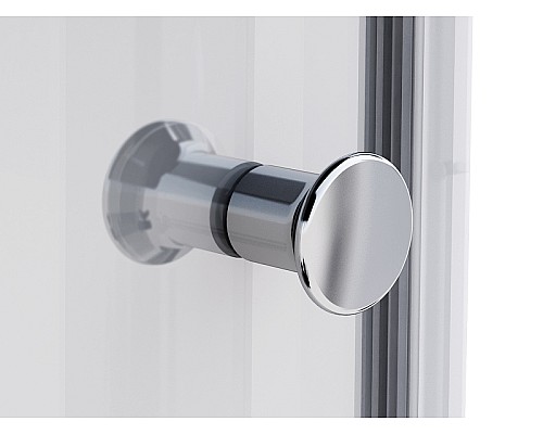 Душевой уголок Agger A01-080MCR/G 80x80 профиль Хром стекло матовое