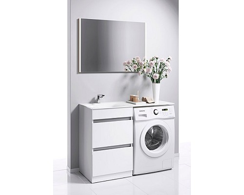 Тумба под раковину Aqwella Form 115 FOR01052 Белая