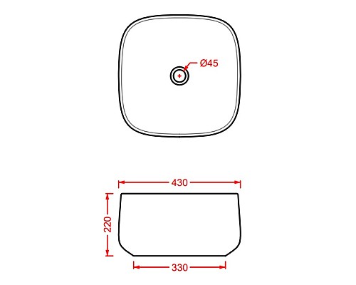 Раковина-чаша Artceram Cognac 43 COL006 42 00 Petrolio