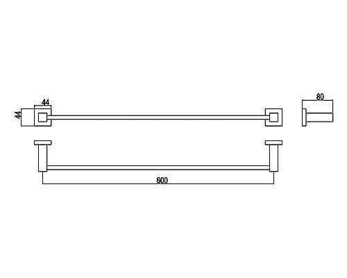 Полотенцедержатель Timo Selene 10053/00 хром