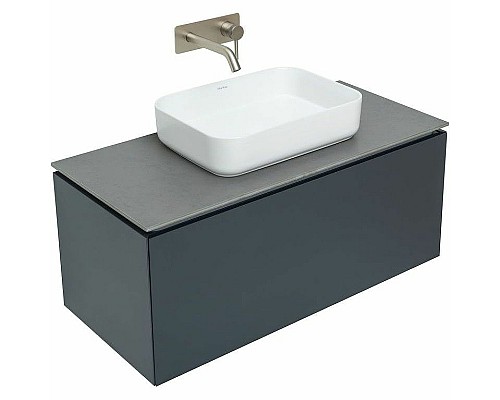 Тумба под раковину Allen Brau Infinity 100 1.21004.AM подвесная Антрацит матовый