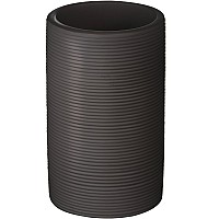 Стакан для зубных щеток Ridder Roller 2105107 Серый