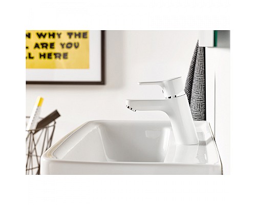 Однорычажный смеситель на умывальник Kludi Pure&Easy 372929165