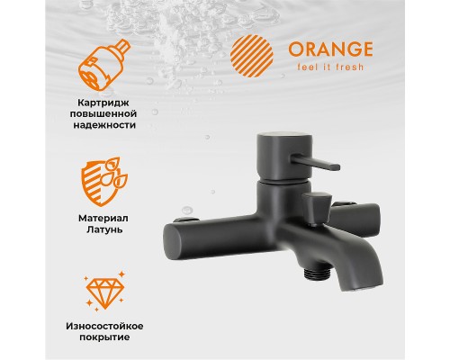 Душевая система Orange Karl Черная