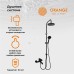 Душевая система Orange Karl Черная