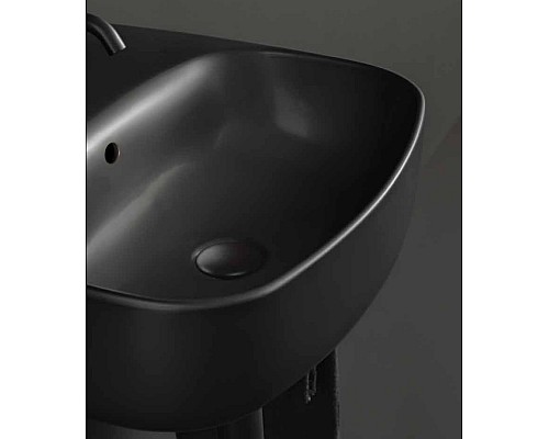 Донный клапан Kerasan Nolita 923331 черный матовый