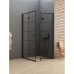 Душевое ограждение NEW TRENDY NEW SOLEO BLACK 80x90x195 (черный)