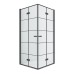 Душевое ограждение NEW TRENDY NEW SOLEO BLACK 80x90x195 (черный)