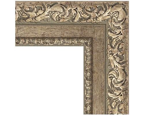 Зеркало Evoform Exclusive Floor 200х110 BY 6153 с фацетом в багетной раме - Виньетка античное серебро 85 мм