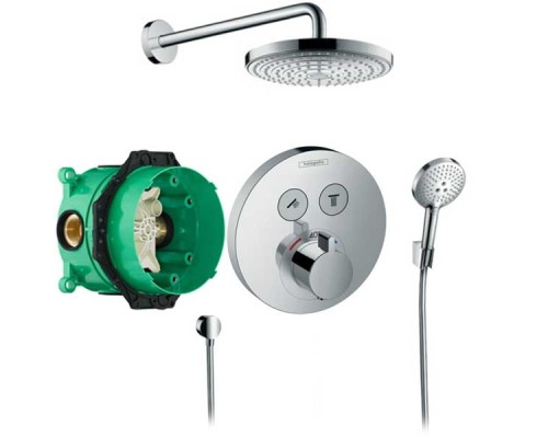 Душевая система Hansgrohe Raindance Select S 27297000 с термостатом Хром