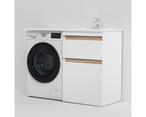 Раковина AM.PM X-Joy 120 R M85AWPR1201WG на стиральную машину Белая