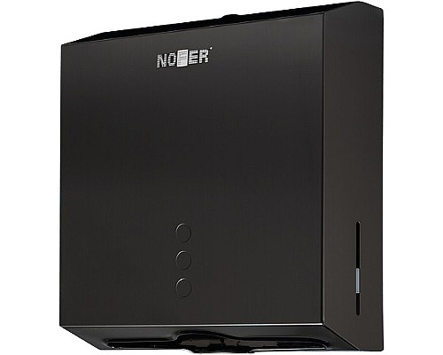 Диспенсер для бумажных полотенец Nofer 04006.N Черный матовый