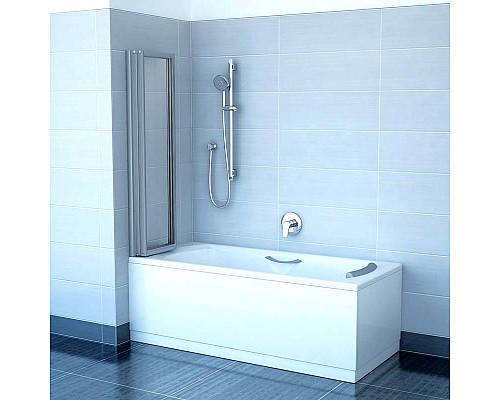 Шторка для ванны Ravak VS3 795P0U00Z1 100 сатин Транпарент