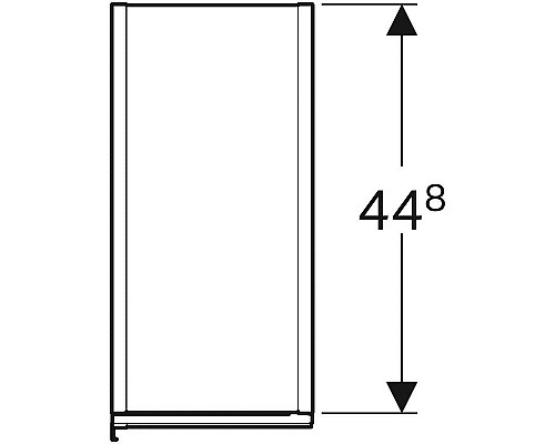 Высокий шкафчик Geberit Acanto 22 см 500.638.JK.2