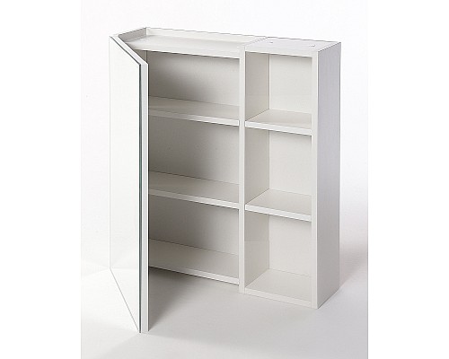 Зеркальный шкаф WellWant by Orange 60 WWZAW166075W Белый