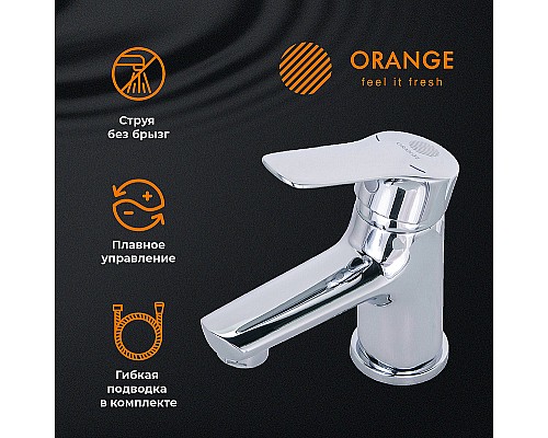 Смеситель для раковины Orange Sofi M43-021cr Хром