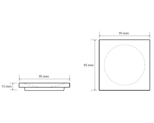 Мыльница Bemeta Gamma 145708314 Белая