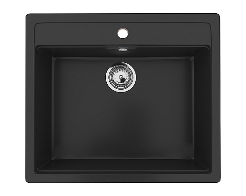 Кухонная мойка Ulgran Classic U-104-344 Ультра-черная