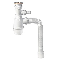 Сифон для раковины Wirquin Минор 30718052 Нержавеющая сталь