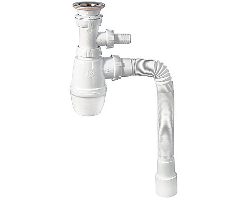 Сифон для раковины Wirquin Минор 30718052 Нержавеющая сталь