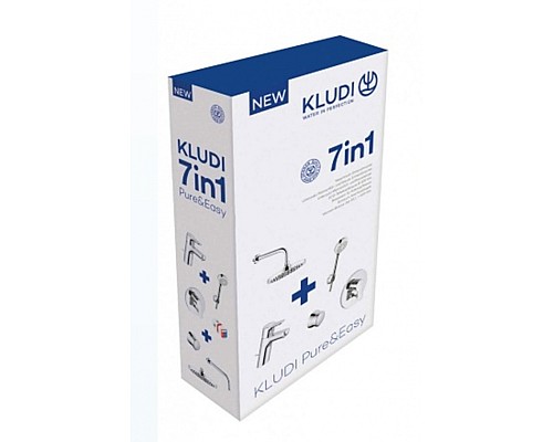 Комплект смесителей Kludi Pure Easy 376300565 Хром