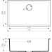 Кухонная мойка Omoikiri Yamakawa 75-U,I-GB 4993779 графит